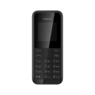 Sim Free Nokia 105 Mobile Phone - Black.